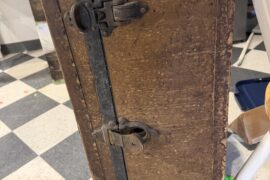 grandfather’s trunk from WWII— how to incorporate?