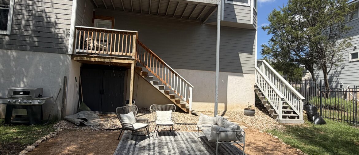 How should I furnish this patio area?