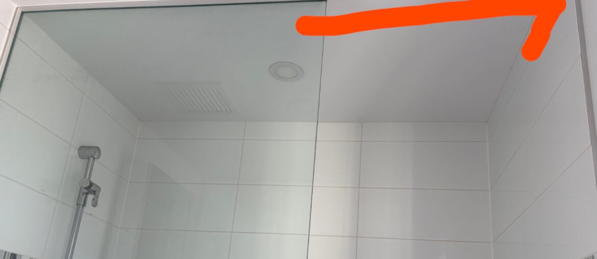 Shower curtains here?