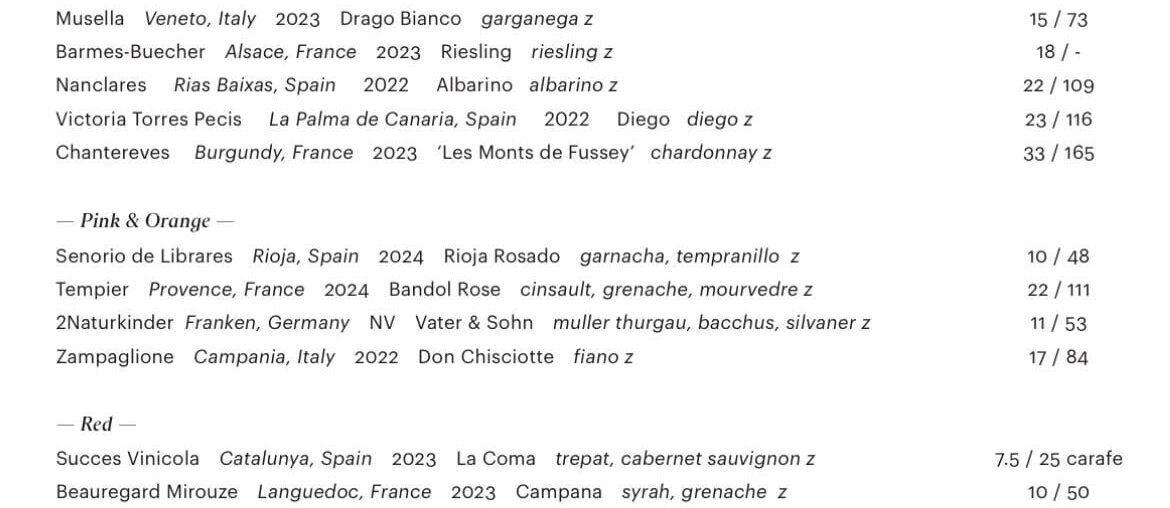 What stand outs are you going for here?