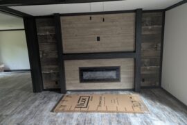 What kind of entertainment center would work here?