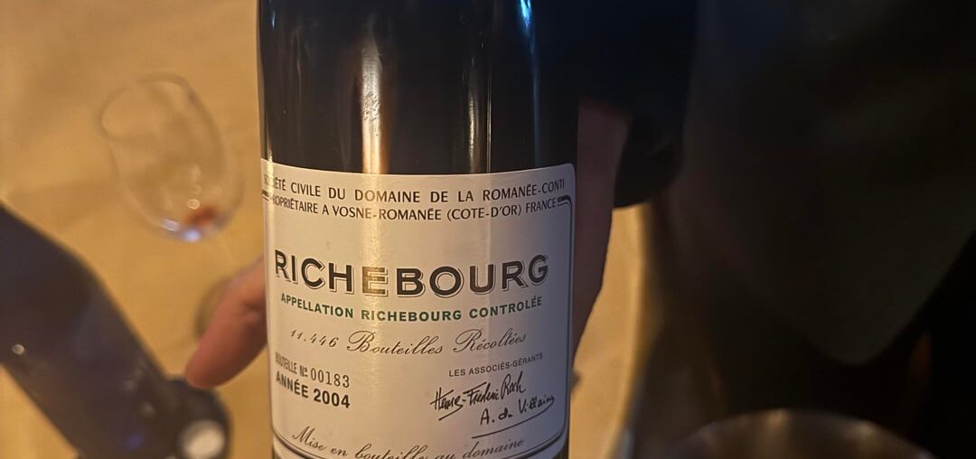 Burgundy Tasting… Unfortunately DRC Really is that Good
