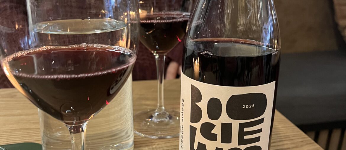 My local wine bar had a new red in store!