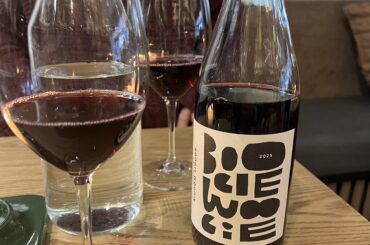 My local wine bar had a new red in store!