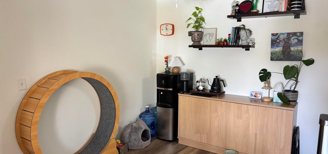 how to build on this room without clashing?