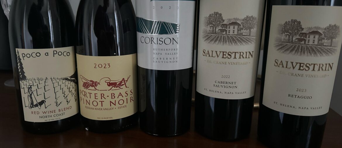 First CA trip (newbie) - should I be aging any of these?