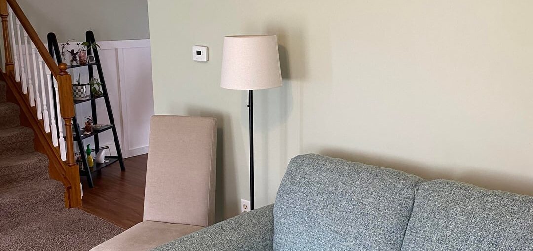 Reupholstered the couch. What color should I paint the walls? Reupholstered the couch. What color should I paint the walls?