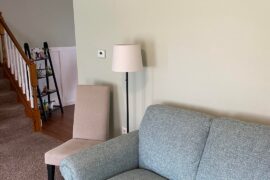 Reupholstered the couch. What color should I paint the walls?