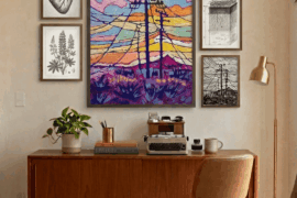 [OC Art by Artist] fresh off the easel "Waiting at Intersection". Swipe to see original oil painting.