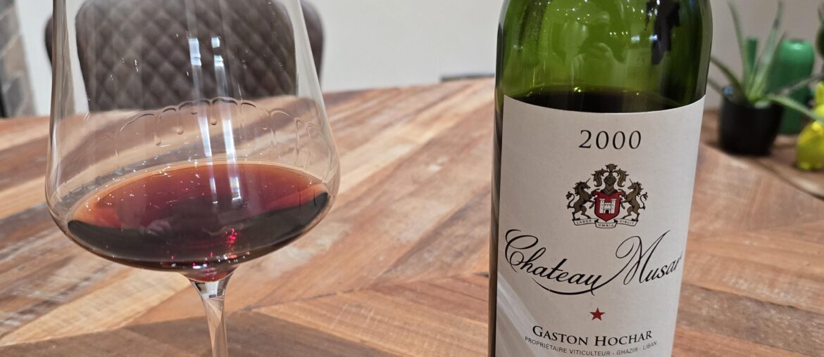 Chateau Musar 2000 - the wine that got me into wine 🤪
