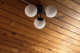 Renter friendly way to improve this ceiling light?