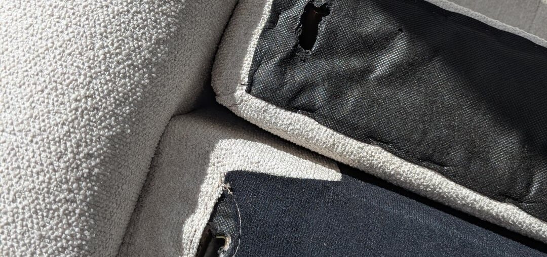 Sofa - missing assembly parts