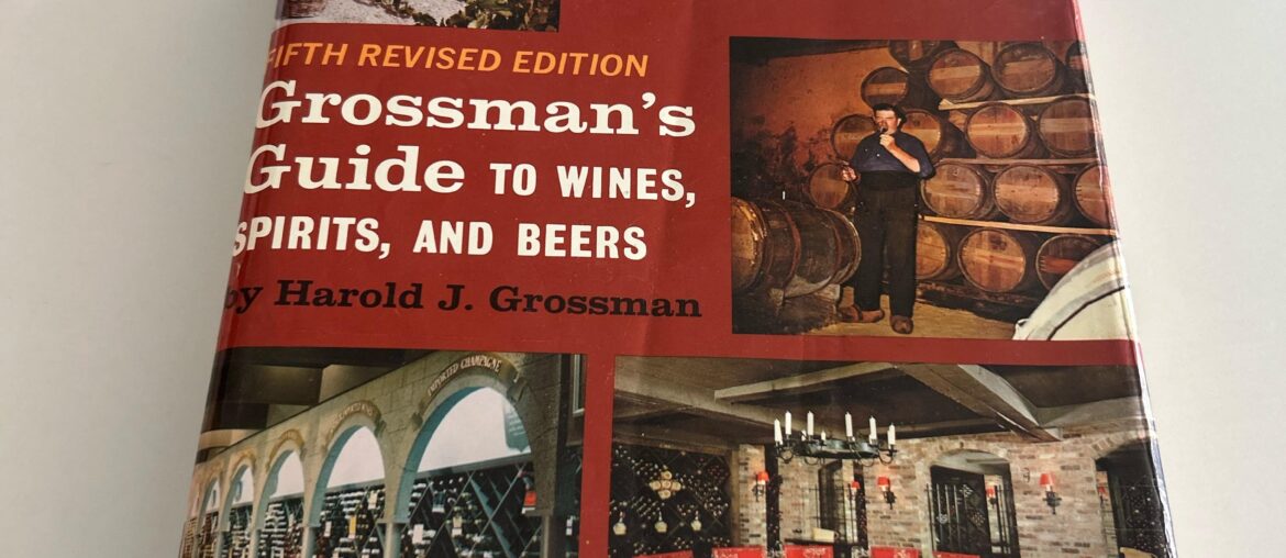 Found this old book on wine