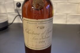 Chateau D’Yquem 1970
