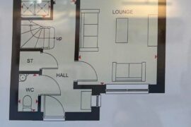 Herringbone plank size