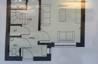 Herringbone plank size