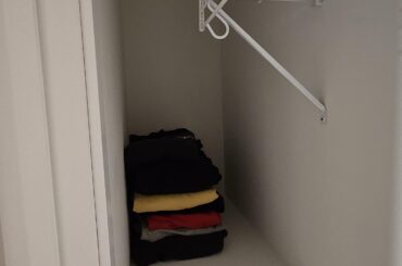 Help! What do i do with this cubby in my new closet? 3x1½ ft