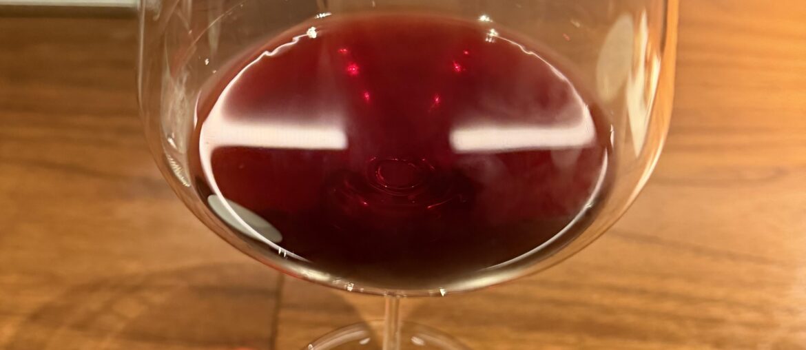 My wine has kidneys.