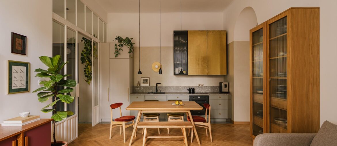 Kitchen of an apartment in Kraków, Poland. [2400x1600]