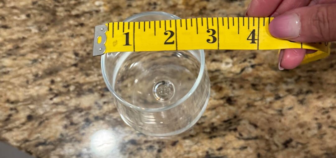 Assistance looking for wine glass