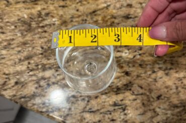 Assistance looking for wine glass