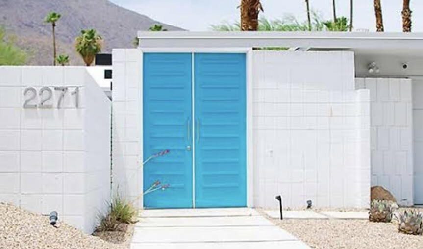 Palm Springs Front Door