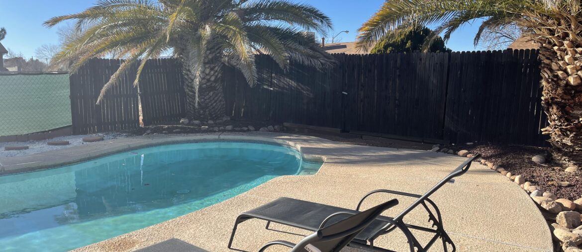 Pool area is still pretty empty. Any ideas for this spot?