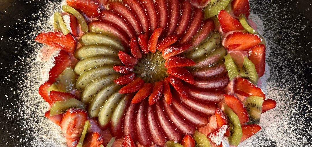 Tarte kiwi-fraise !