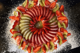 Tarte kiwi-fraise !