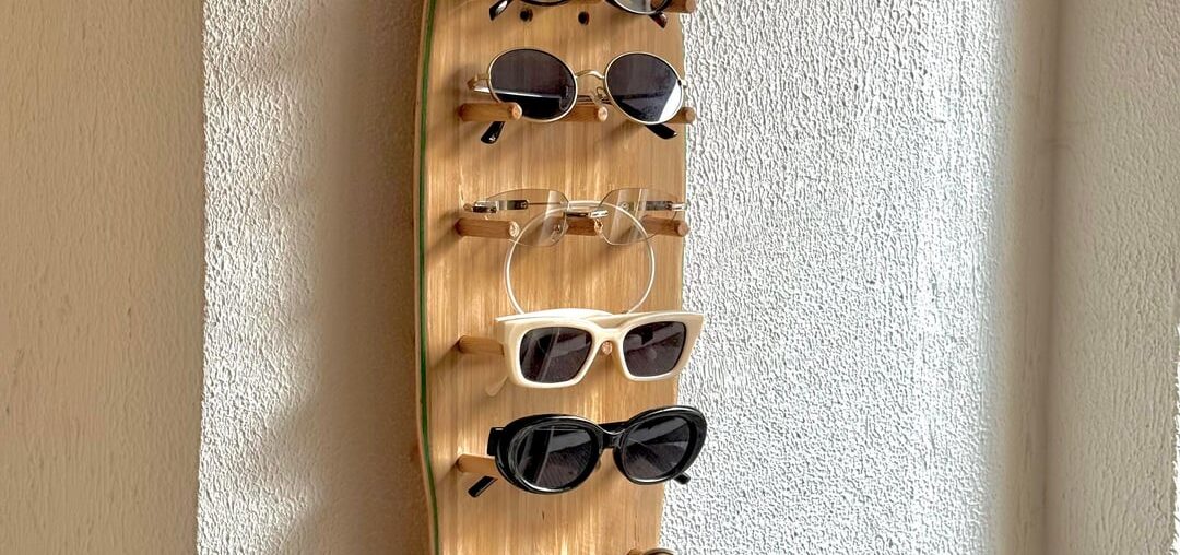 Designed a minimal glasses stand—function over everything.