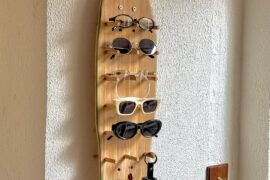 Designed a minimal glasses stand—function over everything.