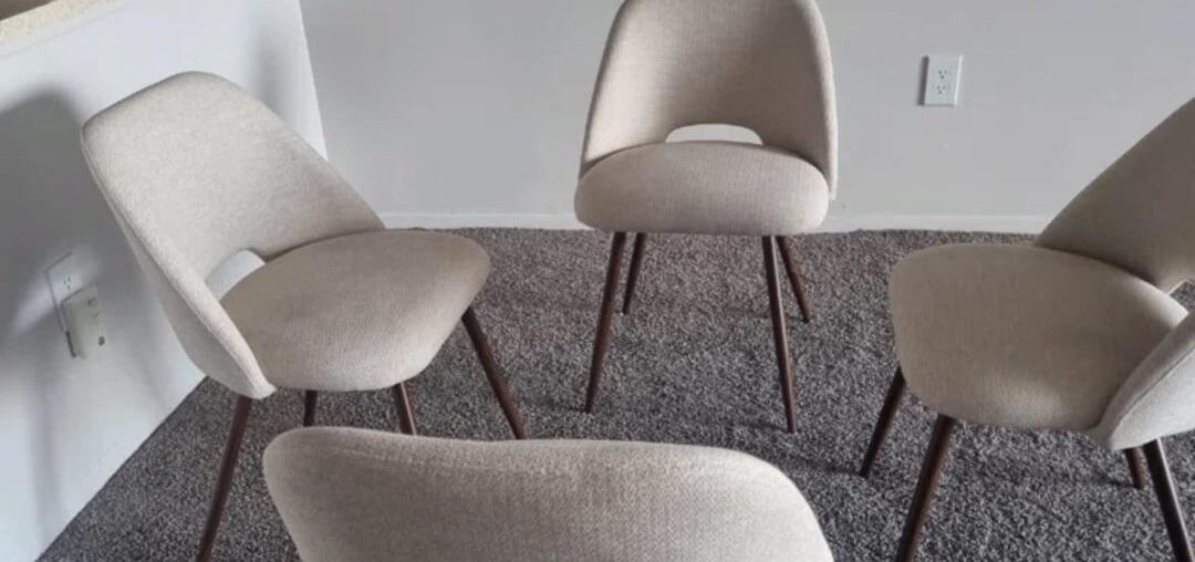 Additional chairs for dining area