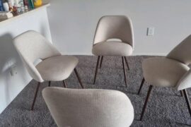 Additional chairs for dining area