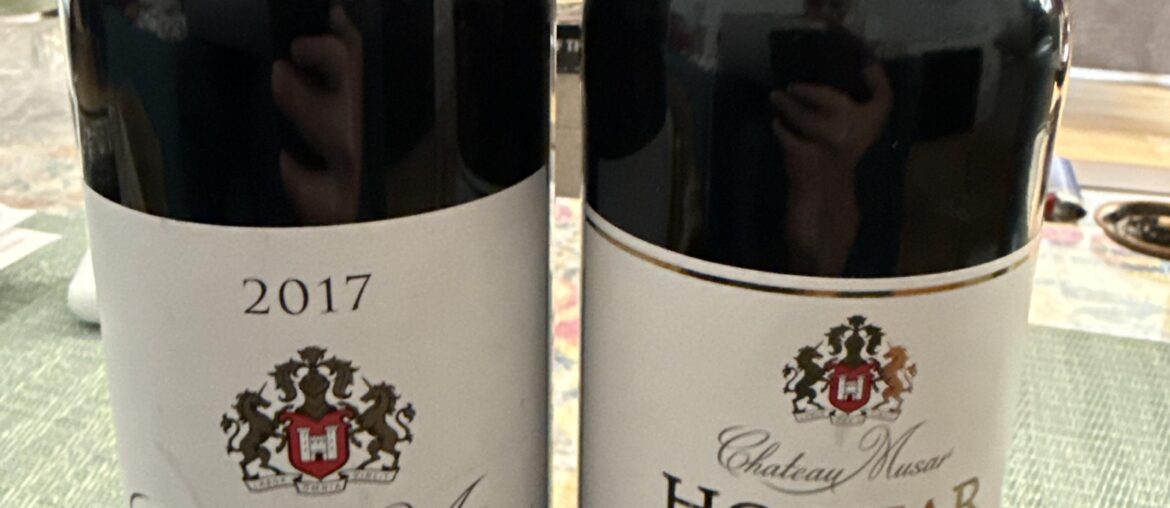 Chateau Musar fill level