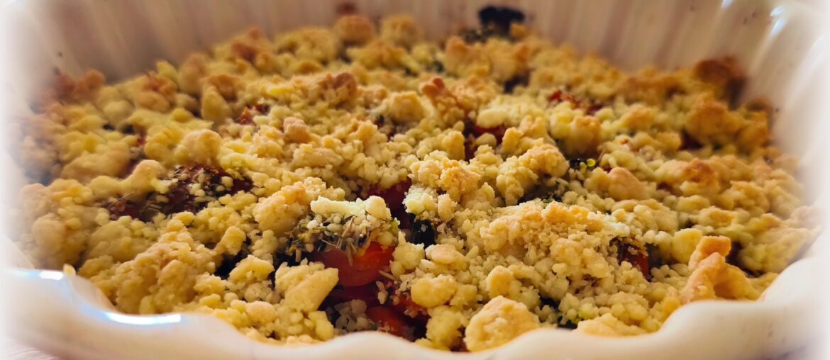 Crumble aux légumes