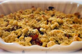 Crumble aux légumes