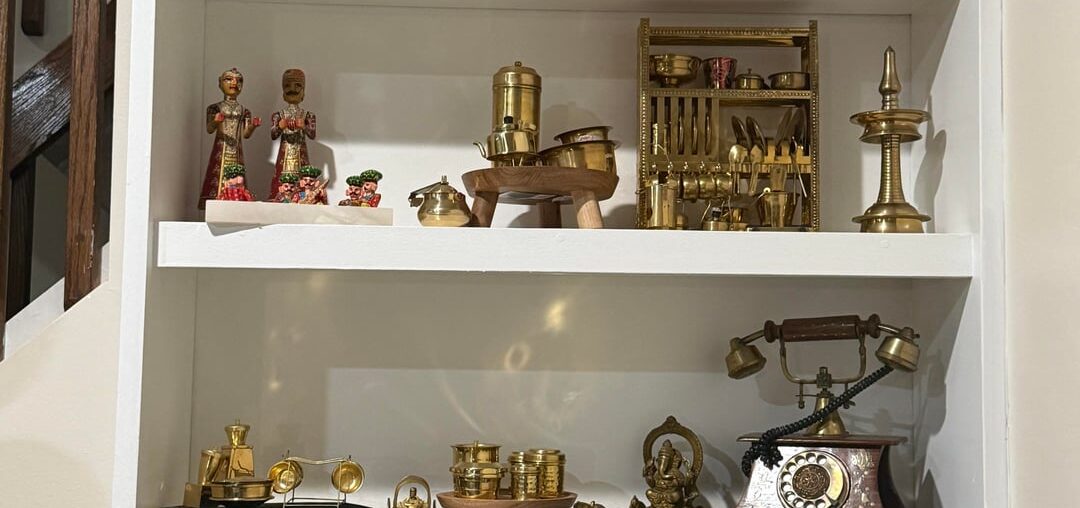 How to connect LED strip lights across shelves with one outlet? How to connect LED strip lights across shelves with one outlet?