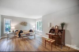 Living room- before and after