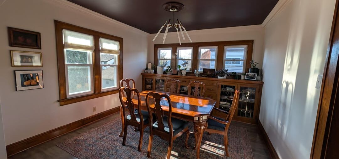 Would you add the same Roman shades to the small windows?