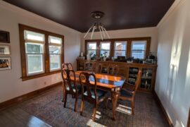 Would you add the same Roman shades to the small windows?