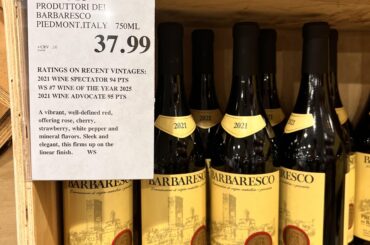 First time trying Barbaresco for an awesome price