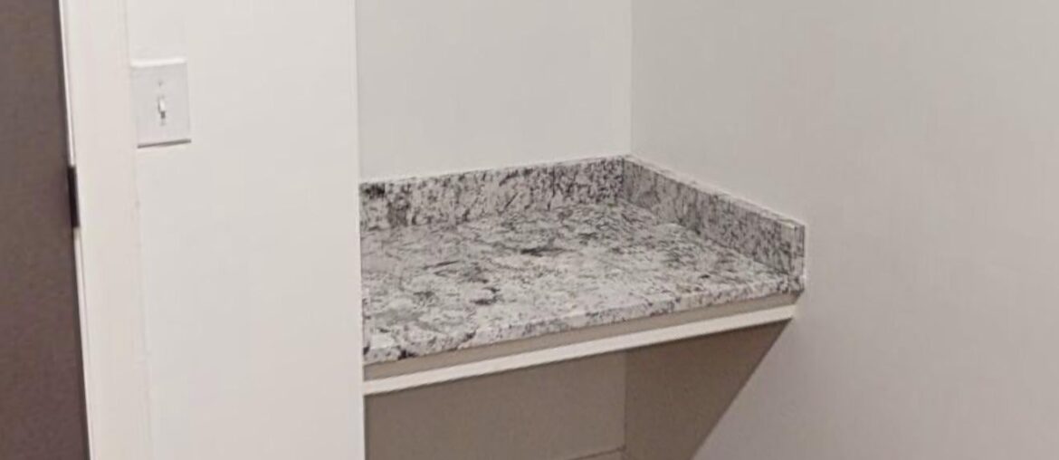 New apartment has this super random corner shelf. What should I do with it?