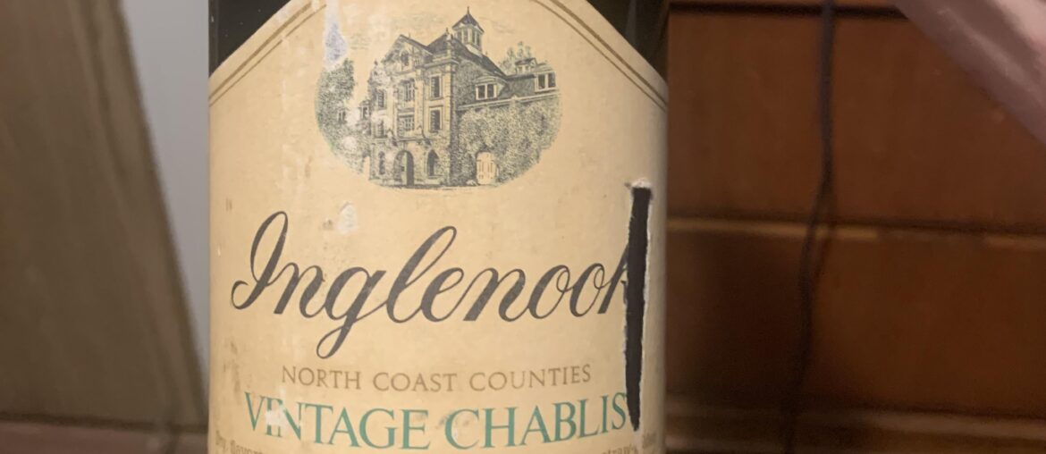 Question is this the only bottle? It’s not a true Chablis but I can’t find it anywhere the bottle cast in 1973 so it’s either a 73 vintage or a 74 vintage please if you into let me know Ty