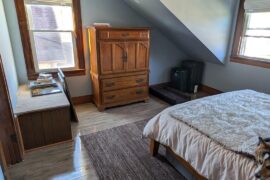 What to do with sloped ceiling?