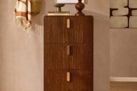 Are shoe cabinets useful or annoying? The compact pull down drawer type