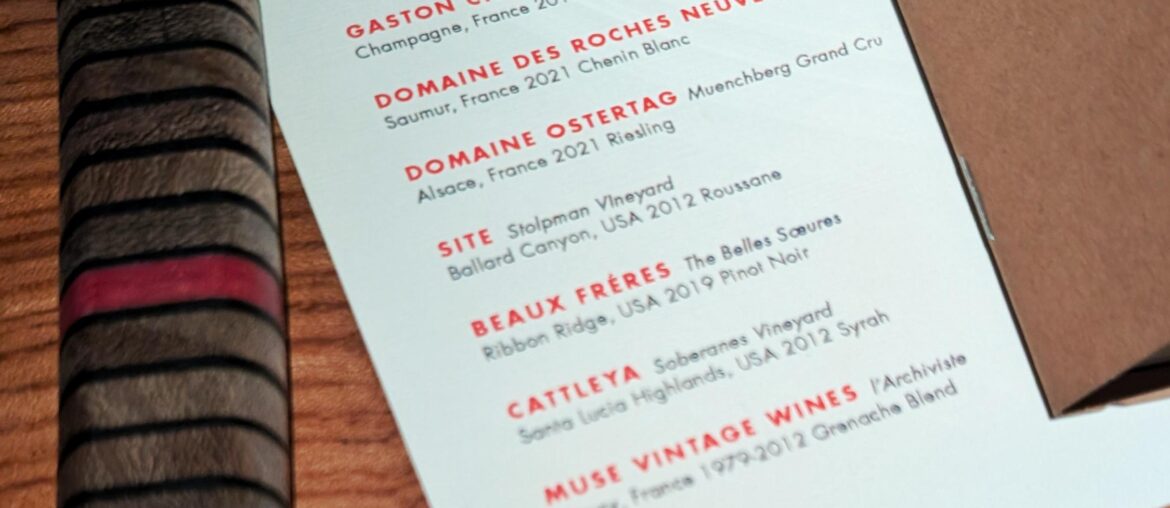 Can't complain about the "basic" wine pairing at Lazy Bear (San Francisco) 😅