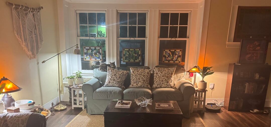 Changed to amber lighting