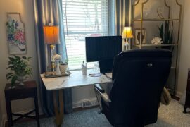 Redecorated Home Office