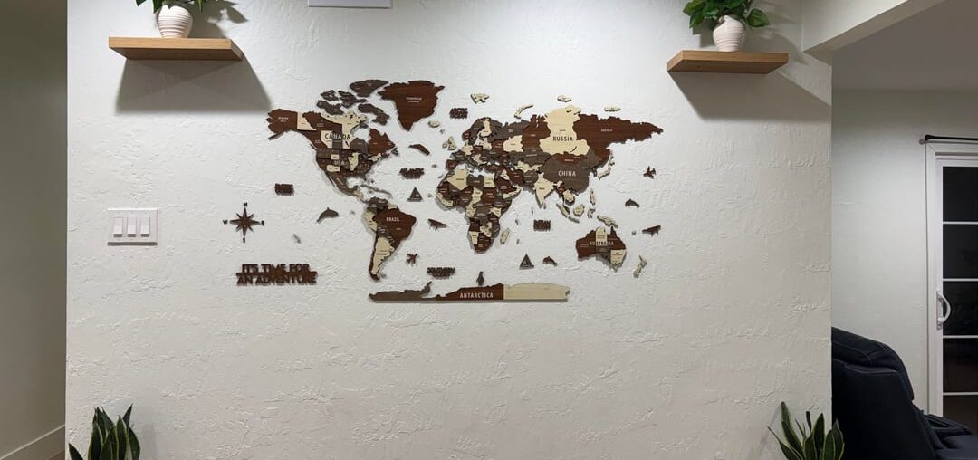 How does this wall look? New to home decor, trying my hand at it.