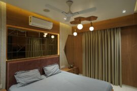 Is this too much wood for a bedroom or does it work?